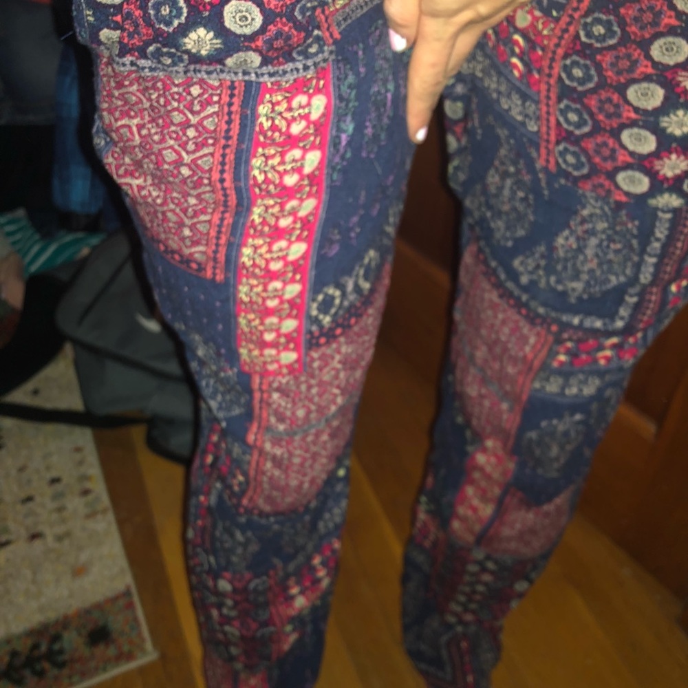 Small boho festival pants